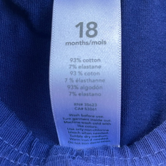 10/$30💥Carter's Glitter Hearts Indigo Toddler Leggings, Gold Pink Blue - Picture 5 of 6